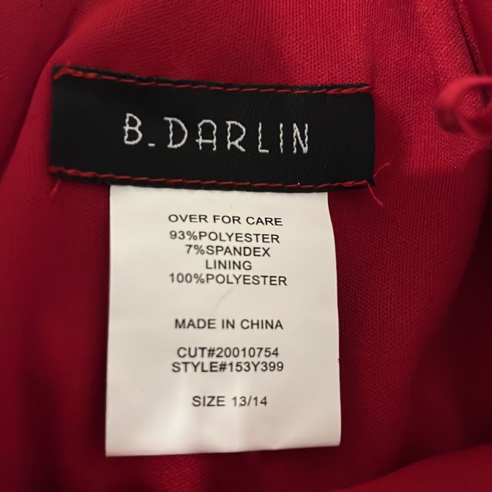 Show Stopper Red Dress With Sequence - image 4